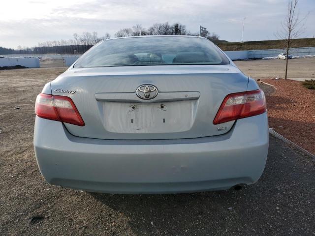 4T1BE46K97U587761 - 2007 TOYOTA CAMRY CE BLUE photo 6