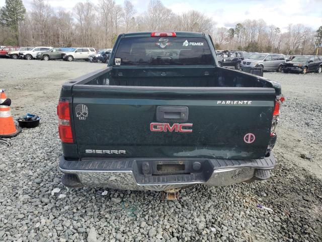 1GTV2VEJ7EZ328551 - 2014 GMC SIERRA K1500 SLT GREEN photo 6