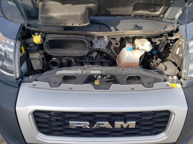 3C6URVJG3KE564064 - 2019 RAM PROMASTER 3500 HIGH ლურჯი ფოტო 12