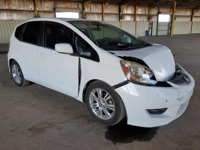 JHMGE8H51BS006569 - 2011 HONDA FIT SPORT WHITE photo 4