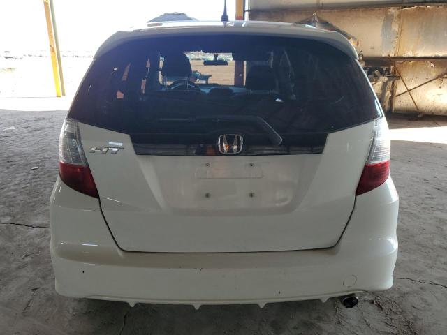 JHMGE8H51BS006569 - 2011 HONDA FIT SPORT WHITE photo 6