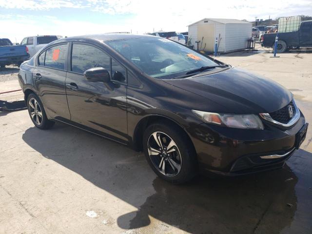 2HGFB2F55EH529757 - 2014 HONDA CIVIC LX BLACK photo 4