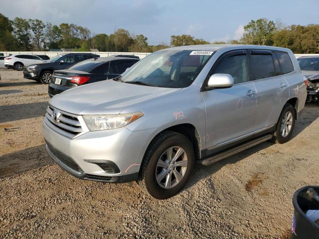 5TDZA3EH0CS019105 - 2012 TOYOTA HIGHLANDER BASE SILVER photo 2