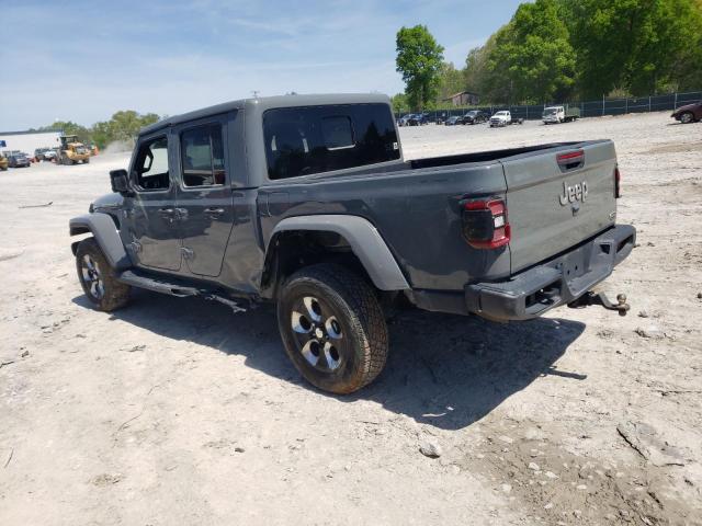 1C6HJTFG8NL171274 - 2022 JEEP GLADIATOR OVERLAND GRAY photo 2