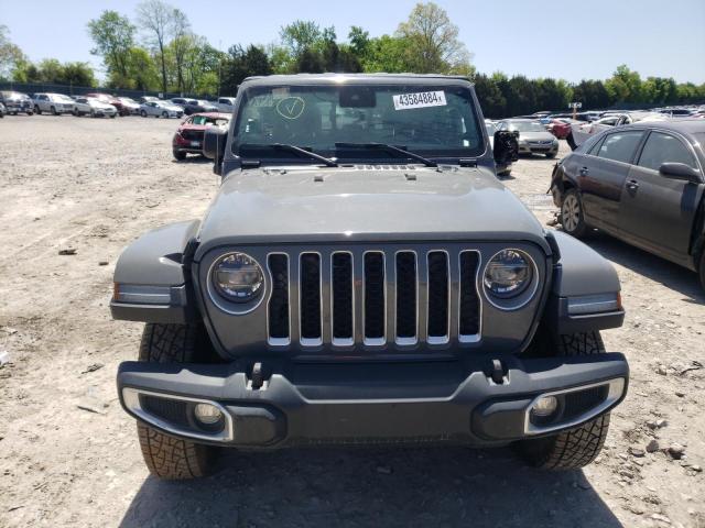 1C6HJTFG8NL171274 - 2022 JEEP GLADIATOR OVERLAND GRAY photo 5