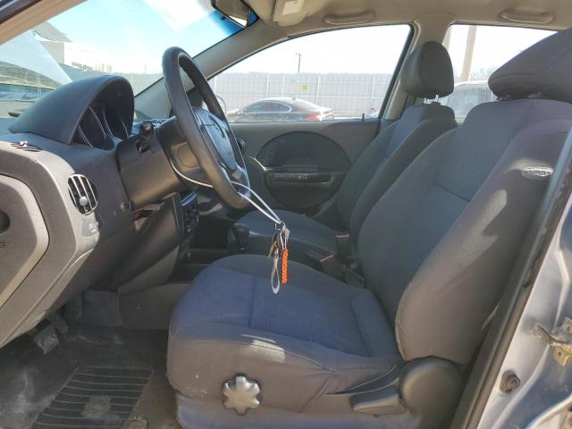 KL1TD66696B547854 - 2006 CHEVROLET AVEO BASE BLUE photo 7