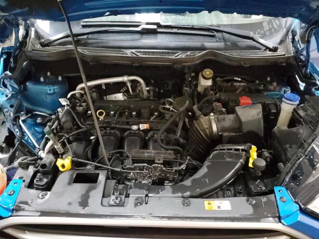 MAJ6S3GL1KC289192 - 2019 FORD ECOSPORT SE BLUE photo 12