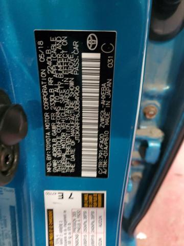 JTDKARFP6J3084906 - 2018 TOYOTA PRIUS PRIM 蓝色 照片 12