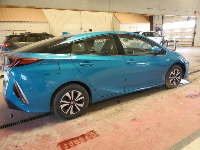 JTDKARFP6J3084906 - 2018 TOYOTA PRIUS PRIM 蓝色 照片 3