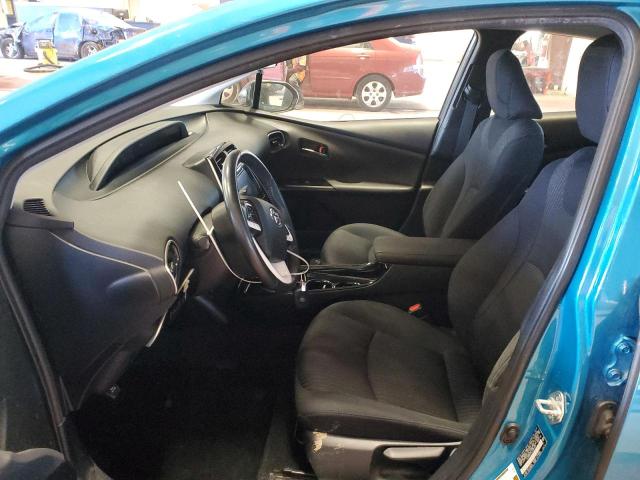 JTDKARFP6J3084906 - 2018 TOYOTA PRIUS PRIM 蓝色 照片 7
