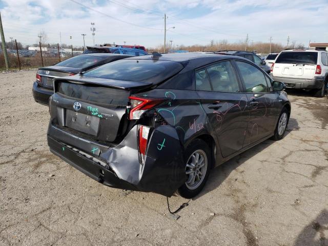 JTDKBRFU3G3005445 - 2016 TOYOTA PRIUS GRAY photo 3