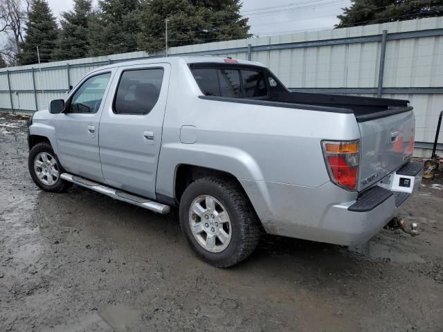 2HJYK16508H510051 - 2008 HONDA RIDGELINE SILVER photo 2