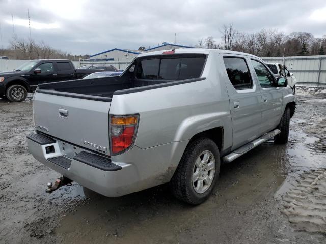 2HJYK16508H510051 - 2008 HONDA RIDGELINE SILVER photo 3