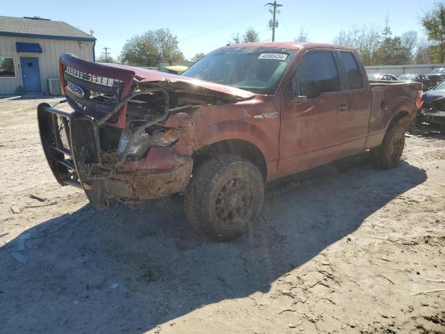 1FTFX1CF0EKD89441 - 2014 FORD F150 SUPER CAB RED photo 1