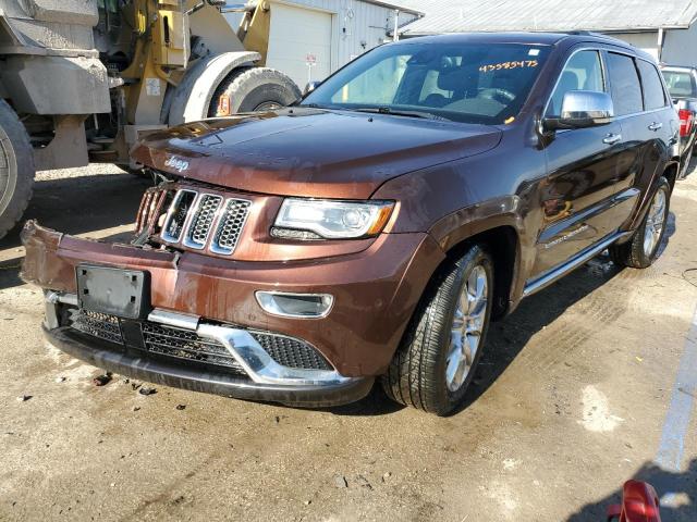 1C4RJFJGXEC270328 - 2014 JEEP GRAND CHER SUMMIT 棕色 照片 1