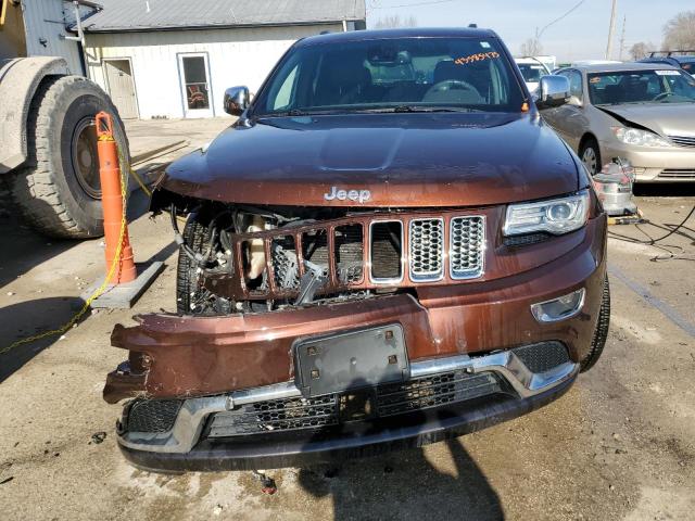 1C4RJFJGXEC270328 - 2014 JEEP GRAND CHER SUMMIT 棕色 照片 5