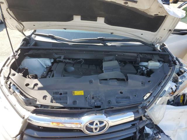 5TDZARFH7GS022641 - 2016 TOYOTA HIGHLANDER LE WHITE photo 12