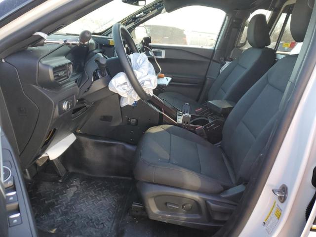 1FM5K8AB6NGB29742 - 2022 FORD EXPLORER POLICE INTERCEPTOR WHITE photo 7