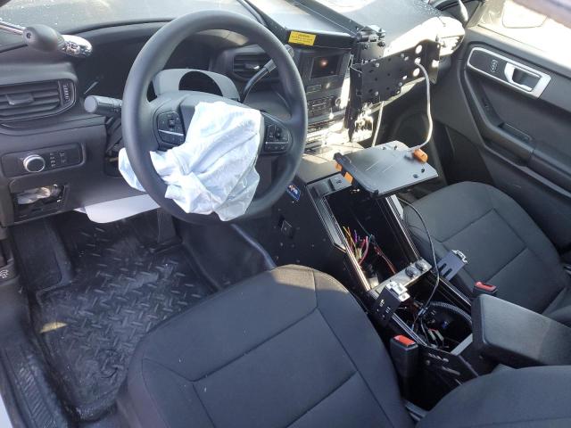 1FM5K8AB6NGB29742 - 2022 FORD EXPLORER POLICE INTERCEPTOR WHITE photo 8