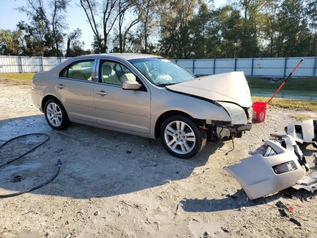 3FAHP08Z77R137826 - 2007 FORD FUSION SEL TAN photo 4