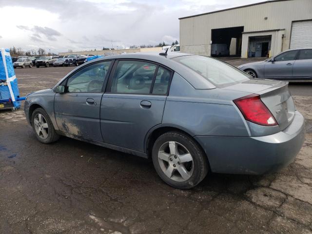 1G8AL58B47Z156833 - 2007 SATURN ION LEVEL 3 BLUE photo 2