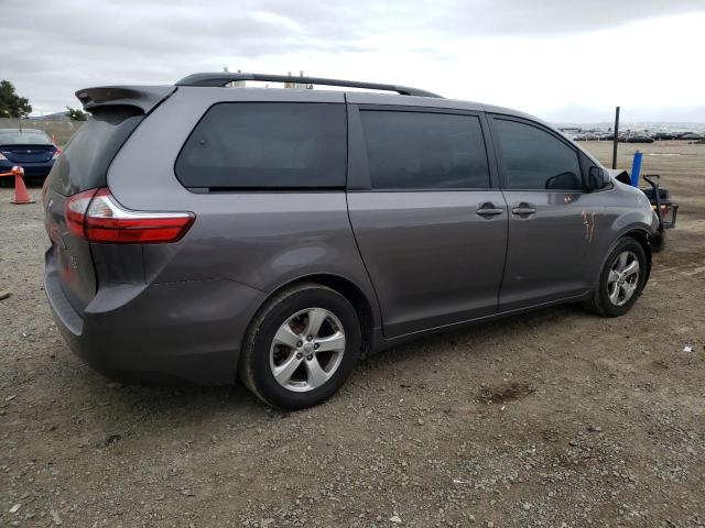 5TDKK3DC4FS685456 - 2015 TOYOTA SIENNA LE GRAY photo 3