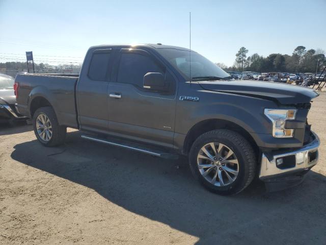 1FTFX1EG4HFB49487 - 2017 FORD F150 SUPER CAB GRAY photo 4