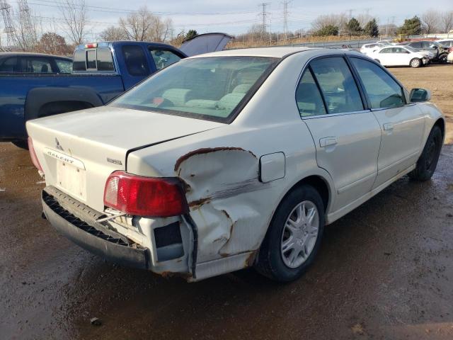 4A3AA46GX3E071532 - 2003 MITSUBISHI GALANT ES WHITE photo 3