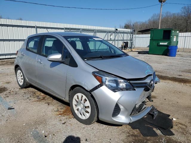 VNKKTUD31FA035314 - 2015 TOYOTA YARIS SILVER photo 4