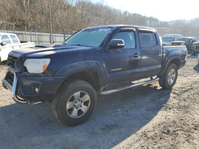 5TFLU4ENXDX078697 - 2013 TOYOTA TACOMA DOUBLE CAB BLUE photo 1