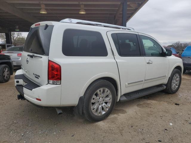 5N1BA0NF2FN614168 - 2015 NISSAN ARMADA PLATINUM WHITE photo 3