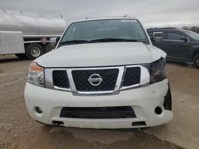 5N1BA0NF2FN614168 - 2015 NISSAN ARMADA PLATINUM WHITE photo 5