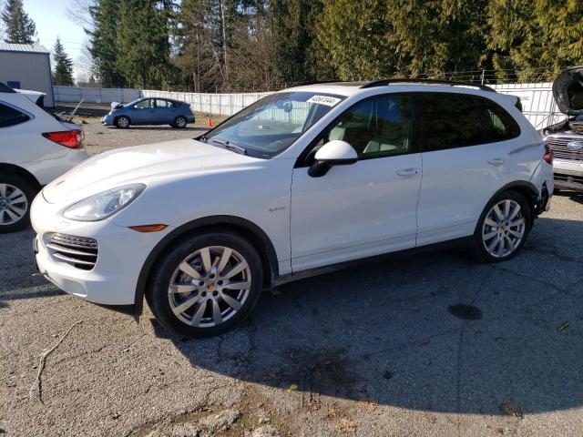 WP1AE2A27ELA50917 - 2014 PORSCHE CAYENNE S HYBRID WHITE photo 1