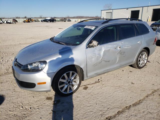 3VWML7AJ1CM666940 - 2012 VOLKSWAGEN JETTA TDI SILVER photo 1