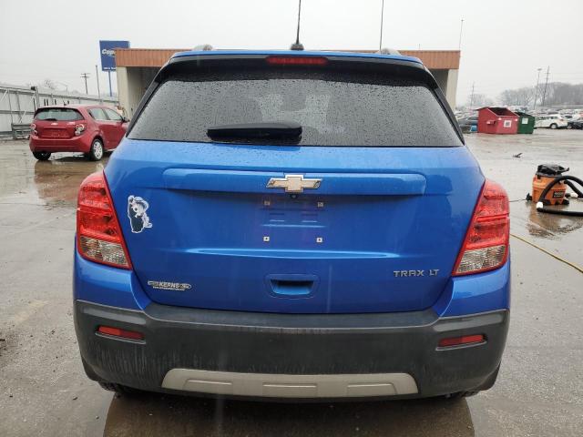 KL7CJLSB9FB192409 - 2015 CHEVROLET TRAX 1LT BLUE photo 6