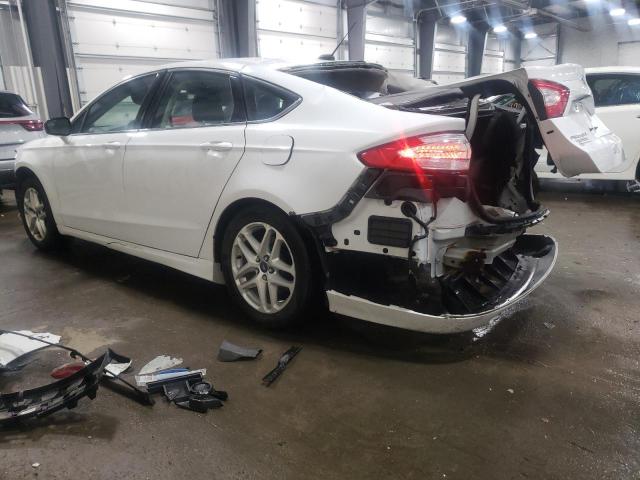 3FA6P0H78ER354143 - 2014 FORD FUSION SE WHITE photo 2