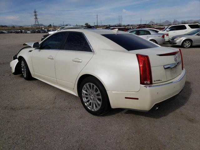 1G6DS5ED3B0143499 - 2011 CADILLAC CTS PREMIUM COLLECTION WHITE photo 2