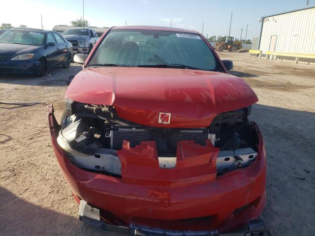 1G8AY18P07Z127223 - 2007 SATURN ION REDLINE RED photo 5