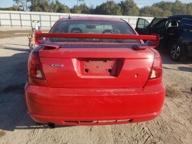 1G8AY18P07Z127223 - 2007 SATURN ION REDLINE RED photo 6