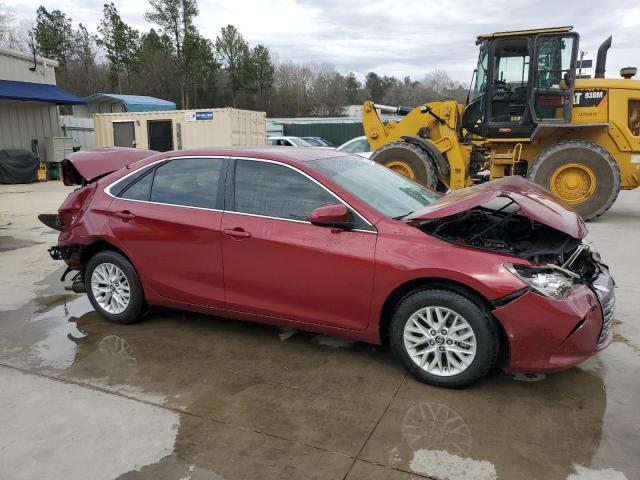 4T1BF1FK0GU595078 - 2016 TOYOTA CAMRY LE BURGUNDY photo 4