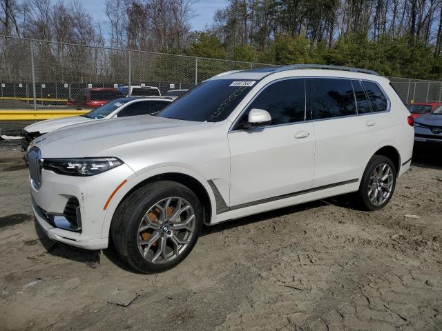 5UXCW2C54KL086279 - 2019 BMW X7 XDRIVE40I თეთრი ფოტო 1
