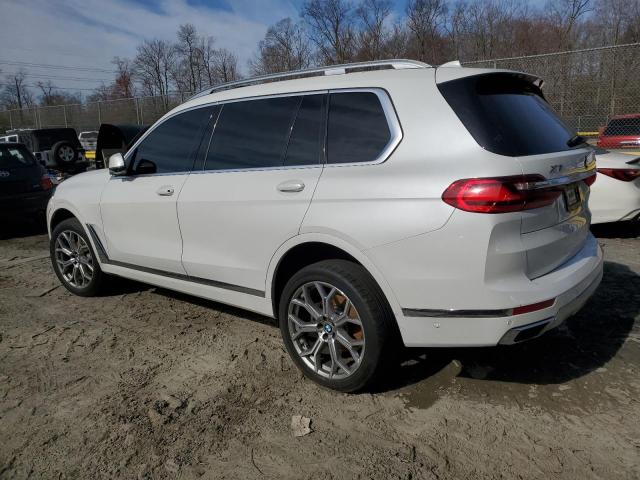 5UXCW2C54KL086279 - 2019 BMW X7 XDRIVE40I თეთრი ფოტო 2