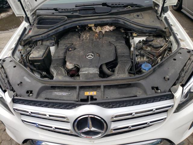 4JGDF6EEXJB166325 - 2018 MERCEDES-BENZ GLS 450 4MATIC WHITE photo 11