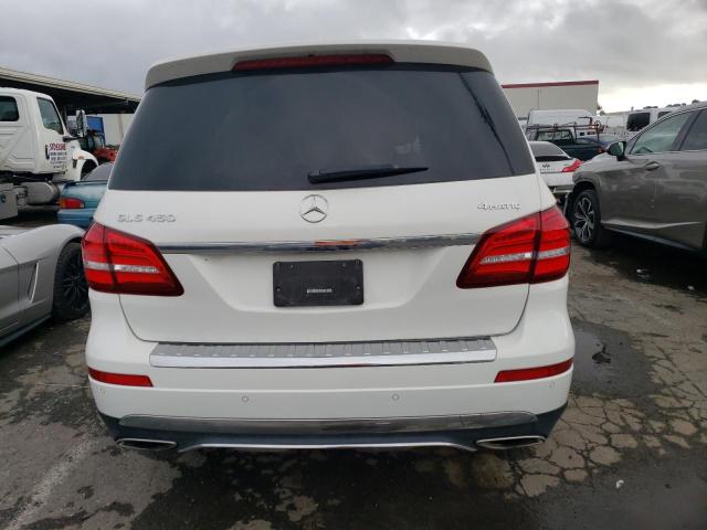 4JGDF6EEXJB166325 - 2018 MERCEDES-BENZ GLS 450 4MATIC WHITE photo 6