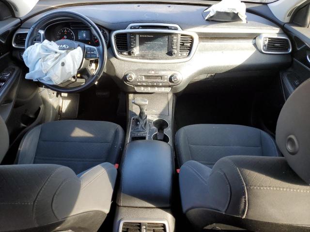 5XYPGDA30KG595990 - 2019 KIA SORENTO L BLUE photo 8