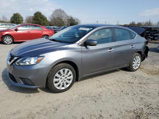 3N1AB7AP8GY287027 - 2016 NISSAN SENTRA S GRAY photo 1