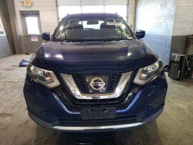 KNMAT2MT4HP606786 - 2017 NISSAN ROGUE S BLUE photo 5