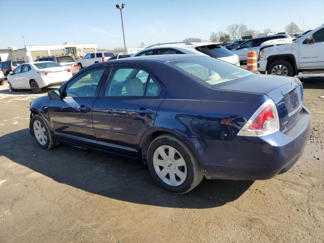 3FAHP06Z27R116305 - 2007 FORD FUSION S BLUE photo 2