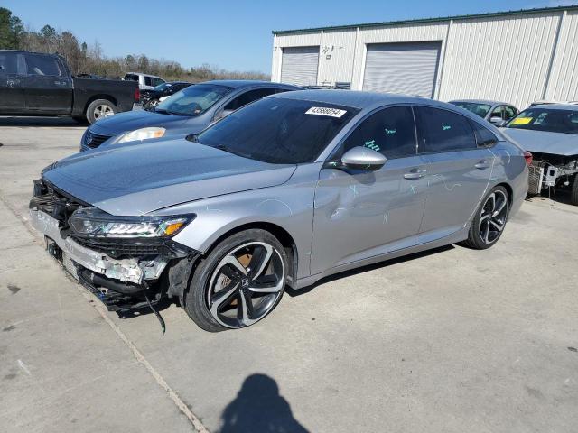 1HGCV1F3XJA246248 - 2018 HONDA ACCORD SPORT SILVER photo 1