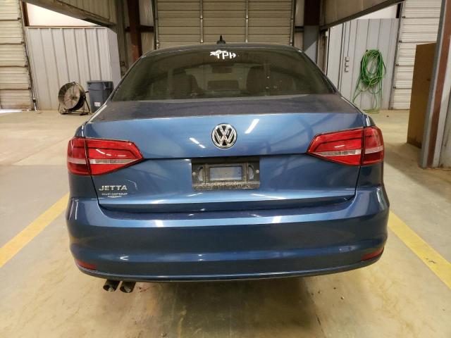 3VW2K7AJ7FM337898 - 2015 VOLKSWAGEN JETTA BASE 蓝色 照片 6